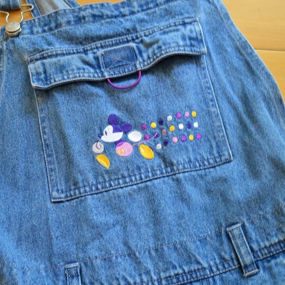 Madewell Disney Denim Romper Overalls Size M / S - Picture 3 of 16